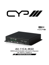 CYP AU-11CA-4K22 User manual
