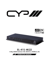 CYP EL-41S-4K22 User manual
