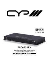 CYP PRO-F21RX User manual