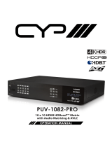 CYP PUV-1082-PRO User manual