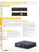 CYP PUV-1510TX Owner's manual