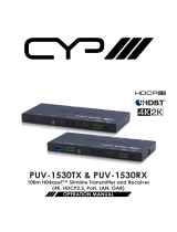 CYP PUV-1530RX User manual