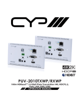 CYP PUV-2010TXWP User manual