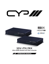 CYP SDV-FRX User manual
