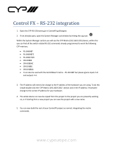 CYP PU-8H8HBTPL Owner's manual