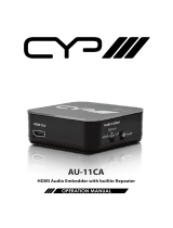 CYP AU-11CA User manual