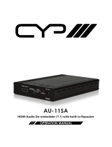 CYP AU-11SA User manual