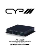 CYP AU-A220 User manual