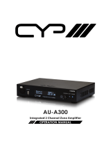 CYP AU-A300 User manual