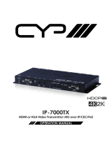 CYP CH-U331RX User manual