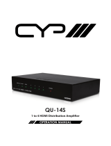 CYP QU-14S User manual