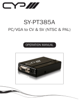CYP SY-PT385A User manual