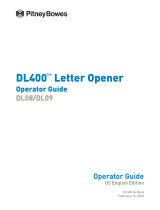 Pitney Bowes DL400 Letter Opener User manual