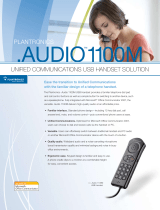 Plantronics .Audio 1100M Leaflet