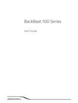 Plantronics 20686103 BackBeat 100 Series Wireless Earbuds User guide