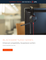 Plantronics Blackwire 5200 Series User guide