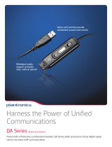 Plantronics DA45 User guide