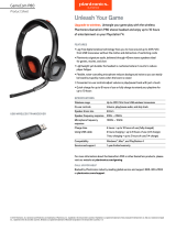 Plantronics GameCom P80 User guide