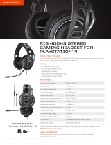 Plantronics RIG 400HS User guide