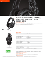 Plantronics RIG 400HX User guide