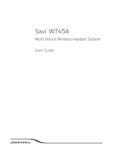 Plantronics Savi 700 Series User manual