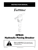 Greenlee HPB45 Hydraulic Paving Breaker User manual