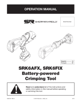 Greenlee ESR1000 Battery Ratchet Cutter User manual