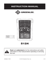 Greenlee MA6936-5124 Motor User manual