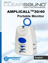 Geemarc AMPLICALL 30 / 40 User guide