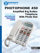 Geemarc Photophone 450 Owner's manual