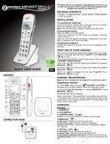 Geemarc AMPLIDECT 595 U.L.E User guide