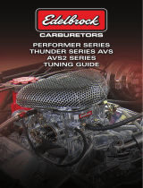 Edelbrock Performer Carb #1400 600 CFM W/ Electric Choke, Satin (EGR), Chevy SB 350 Installation guide