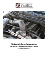 Edelbrock Edelbrock Stage 1 Supercharger #15380 For 2009-18 Dodge Ram 1500 5.7L W/O Tune Installation guide