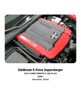 Edelbrock Edelbrock Stage 1 Supercharger Kit #15731 For 2015-19 Corvette Z06 LT4 W/ Tune Installation guide