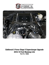 Edelbrock Edelbrock Stg 2 Supercharger Upgrade #15883 18-20 Ford Mustang 5.0L 4V W/ Tune Installation guide