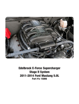 Edelbrock Edelbrock Stg 2 Complete Supercharger #15896 For 11-14 Ford Mustang 5.0L 4V-Tune Installation guide