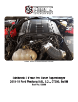 Edelbrock Edelbrock Stg 3 SC #15899 For 15-20 Ford Mustang GT/350/Bullitt 5.0/5.2 W/O Tune Installation guide