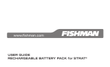 Fishman Rechargeable Battery Back for Strat User manual