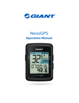 Giant NeosGPS Owner's manual