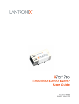 Lantronix XPort Pro User guide