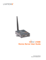 Lantronix WiBox Wireless Device Server User guide