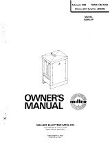 Miller 100HVAP Owner's manual