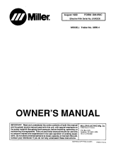 Miller 3000-4 TRAILER Owner's manual