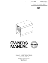 Miller 300MT Owner's manual
