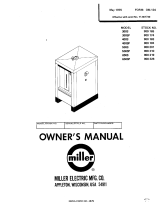 Miller 500SP Owner's manual