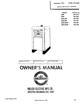 Miller 330 Owner's manual