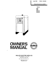 Miller 330P Owner's manual