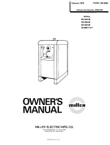 Miller SR-400-32 Owner's manual