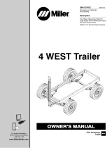 Miller 4 WEST TRAILER Owner's manual