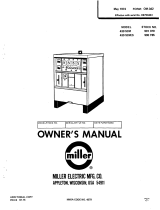 Miller HE756343 Owner's manual